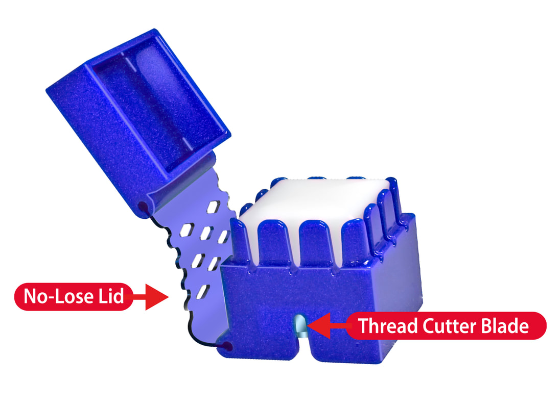 Thread Magic Conditioner with Built-in Thread Cutter - Stitched Modern