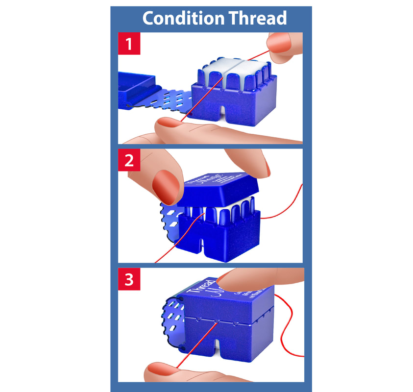 Thread Magic Thread Conditioner Square with Cutter 